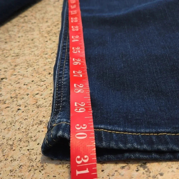 Talbots Simply Flattering Denim Blue Jeans High Waist Straight Leg Women size 10 - Picture 11 of 11